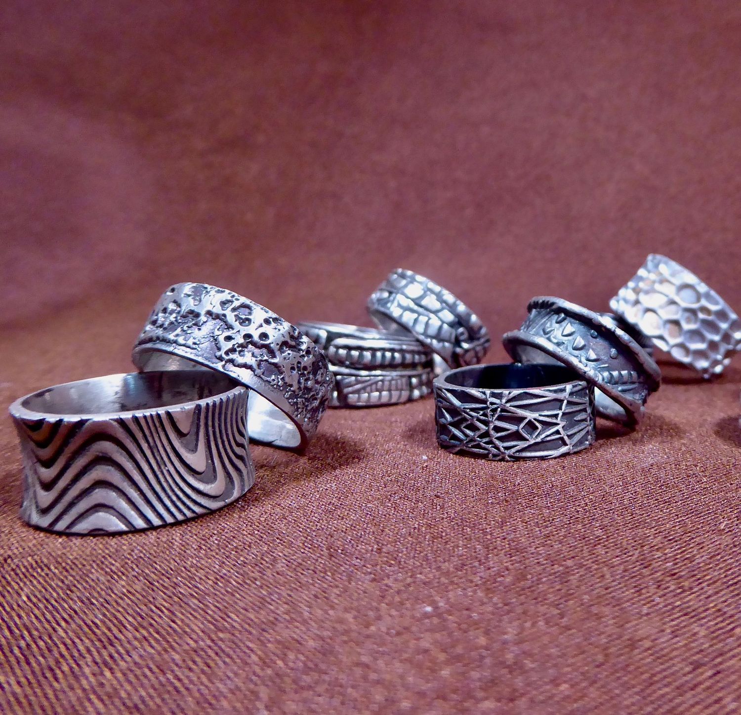 STERLING SILVER PRECIOUS METAL CLAY RING MAKING