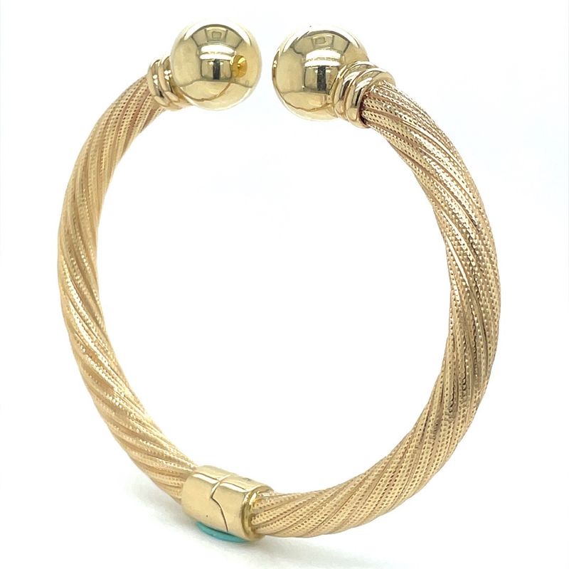 14kt Yellow Gold Women's Bangle