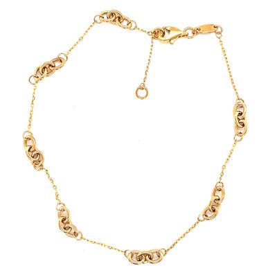 14kt Yellow Gold Anklet