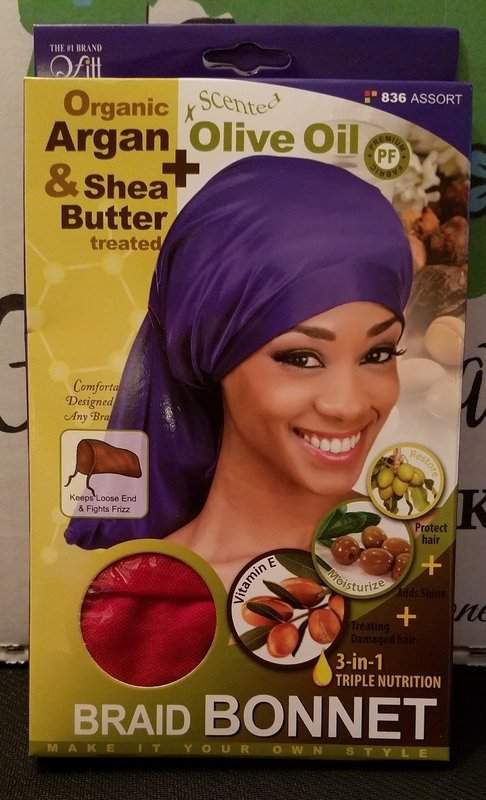 Qfitt Oil Infused Braid Bonnet