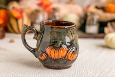 Pumpkin mug, Harvest mug