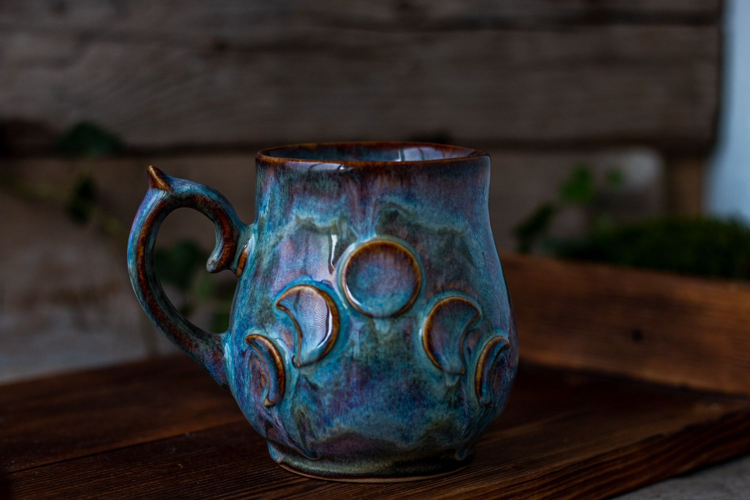 Rainbow Moon Mug