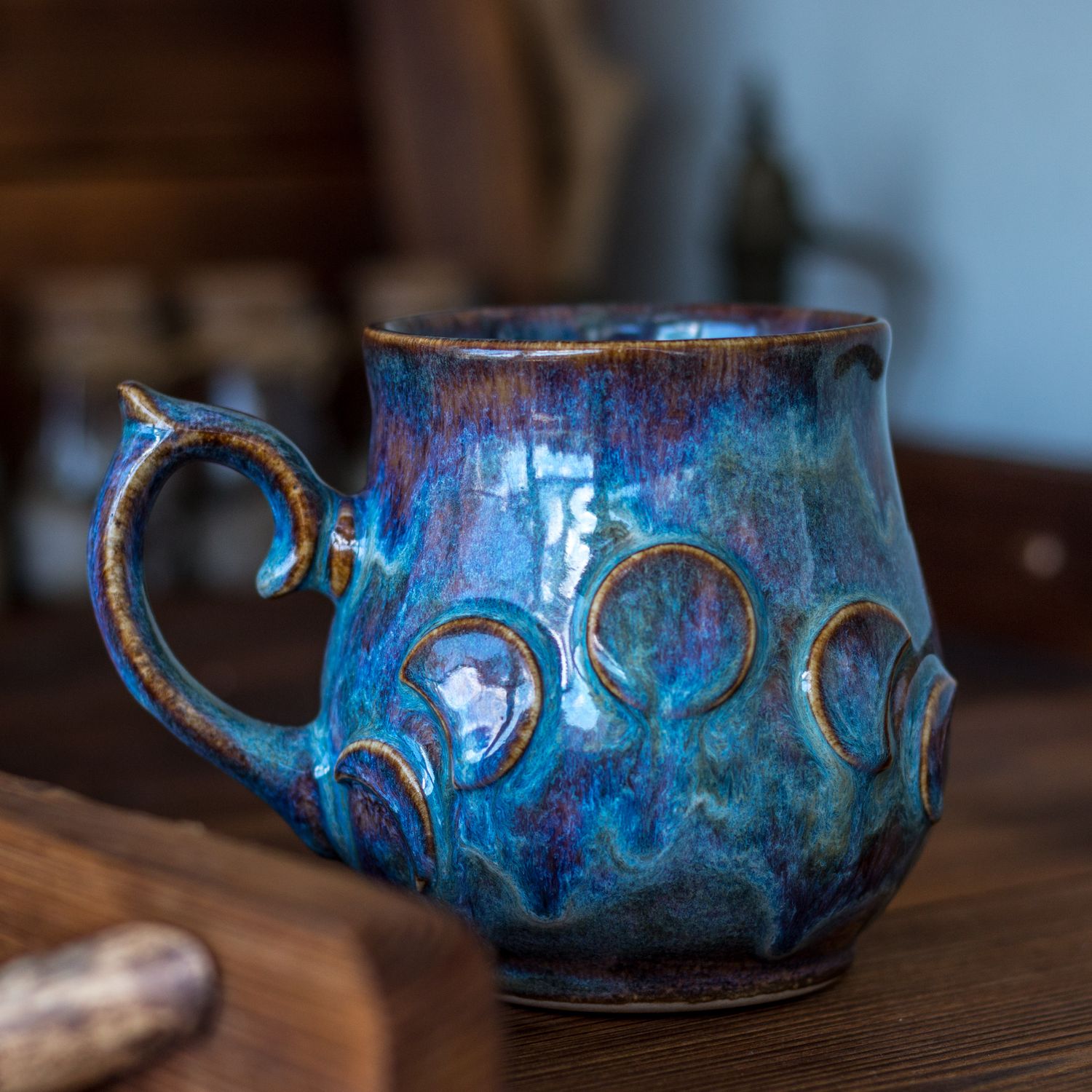 Rainbow Moon Mug