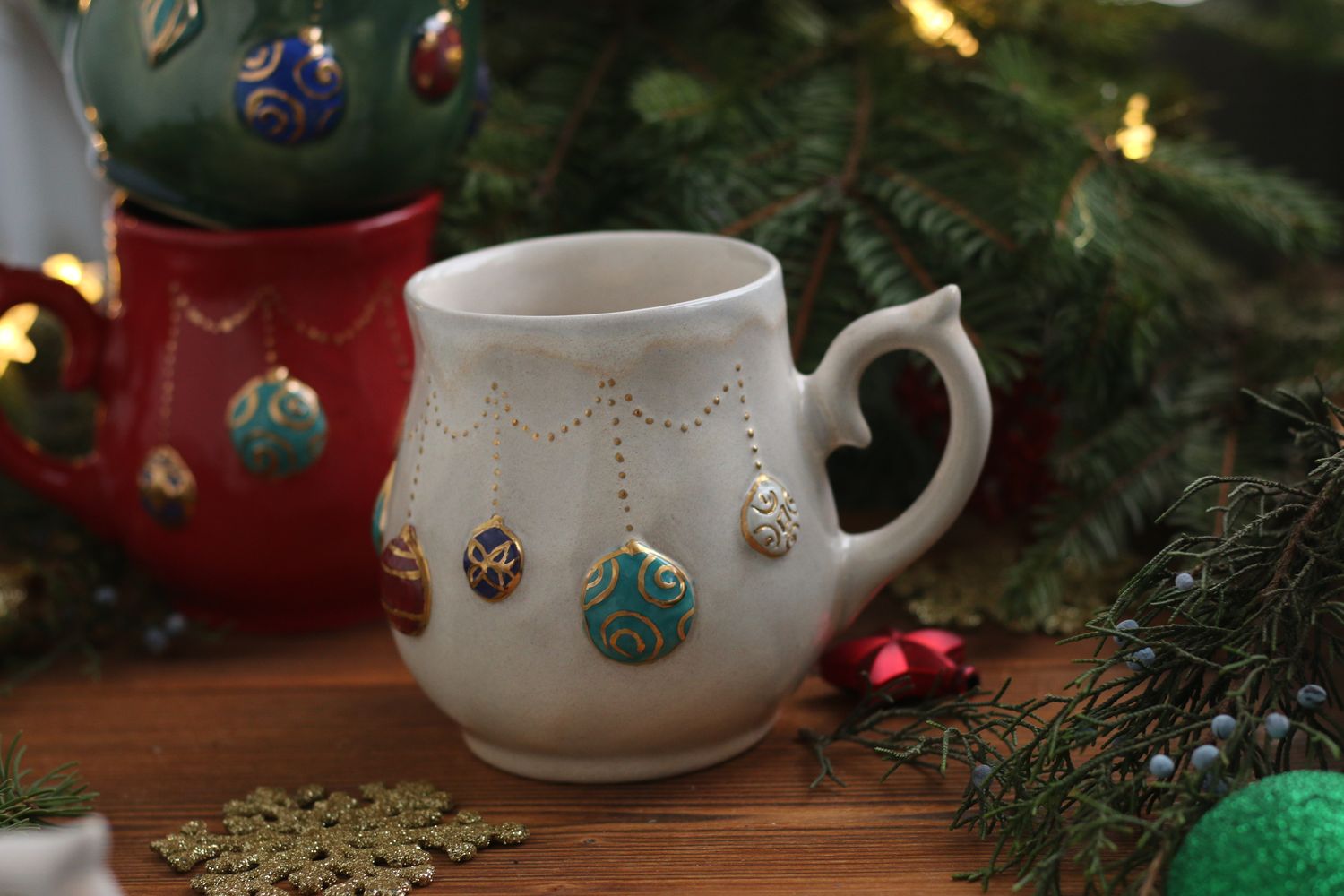 Christmas mugs