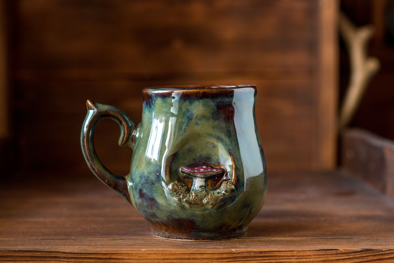 Agaricus mug, Simple one