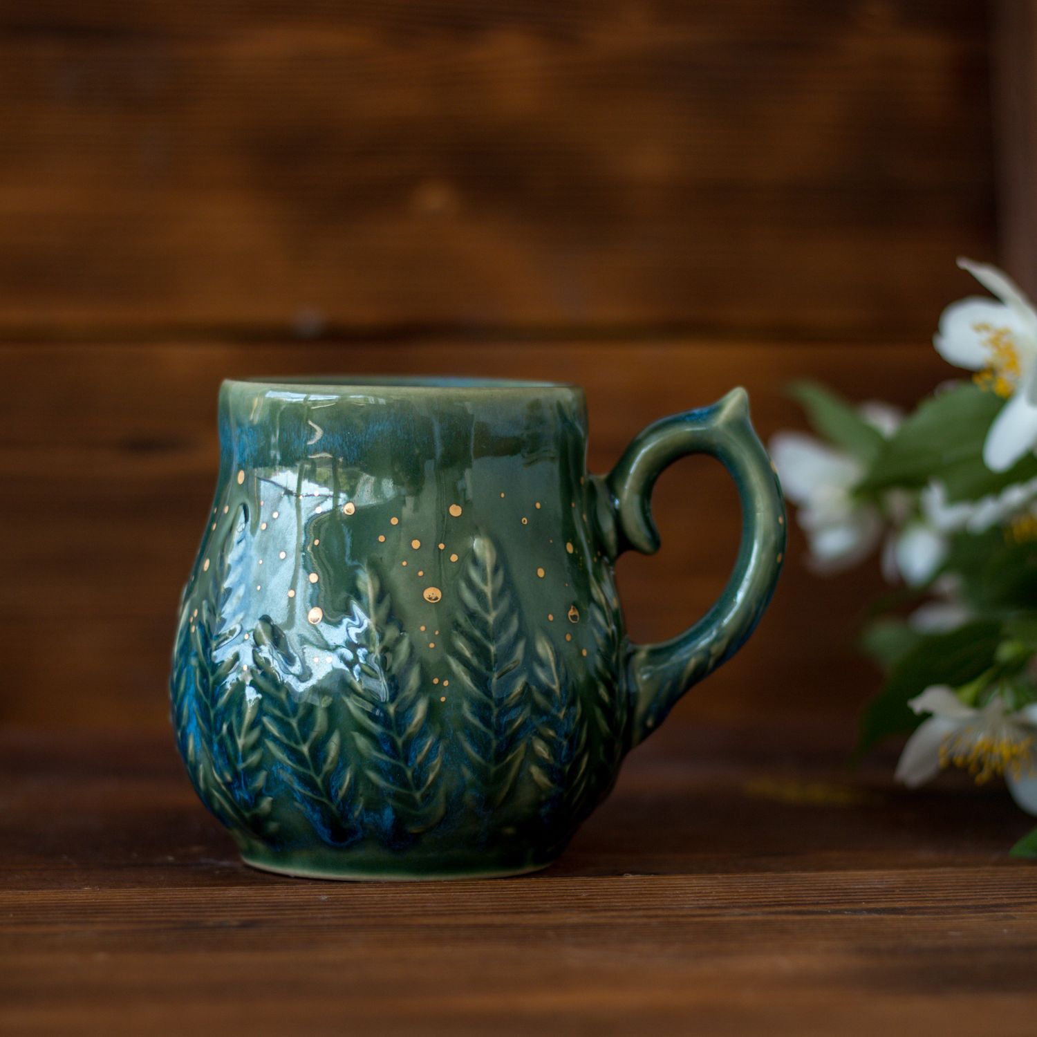 Ceramic Mug, Handmade pottery