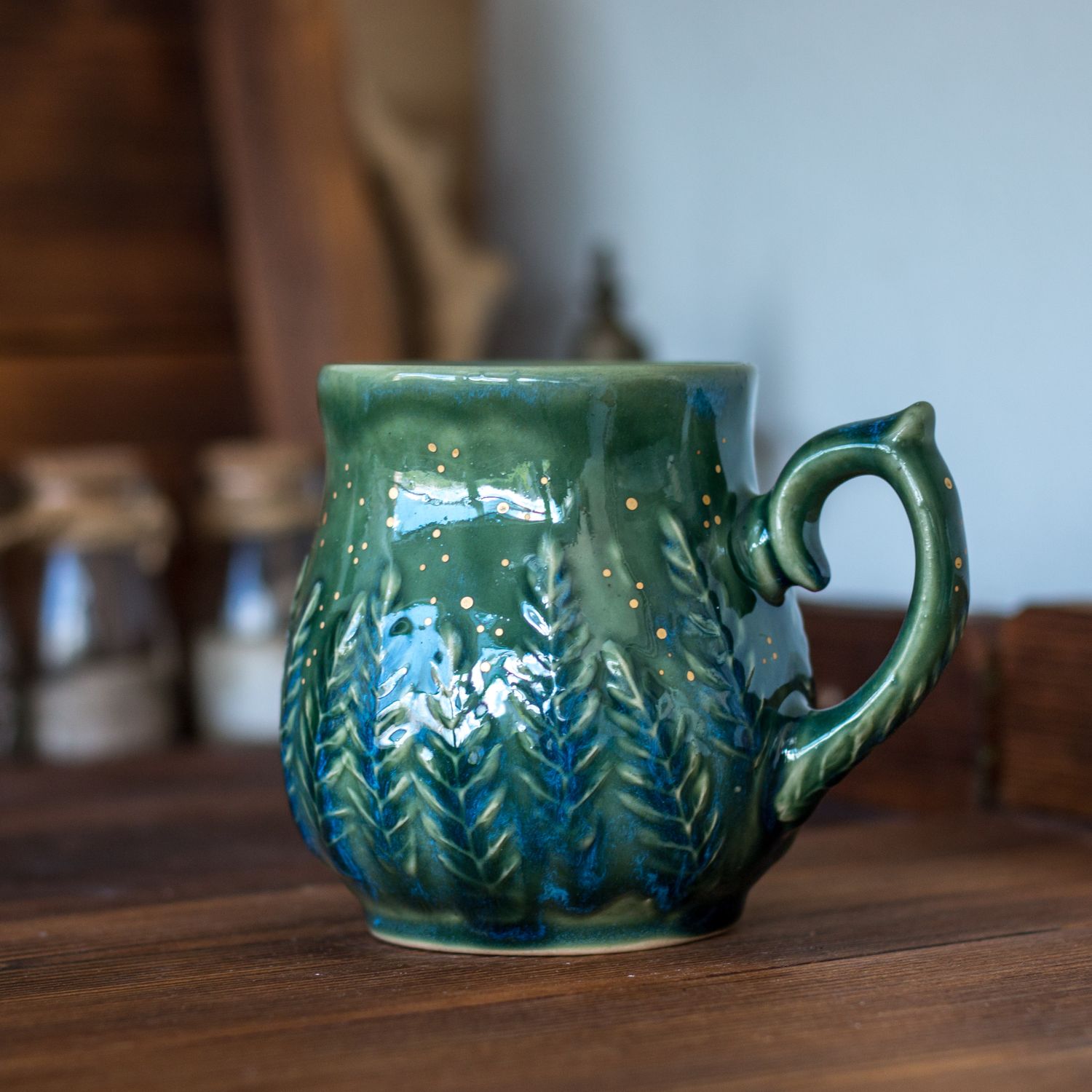 Ceramic Mug, Handmade pottery