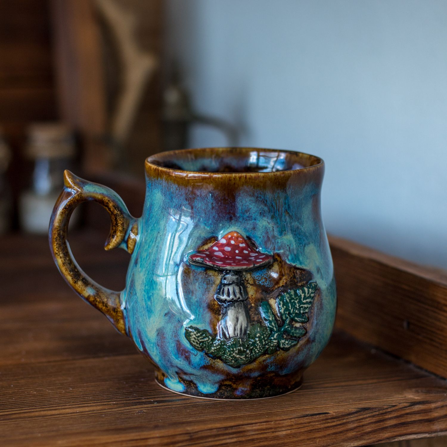 Agaricus mug, Simple one