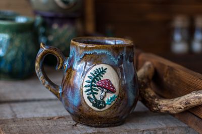 Agaricus mug, Simple one