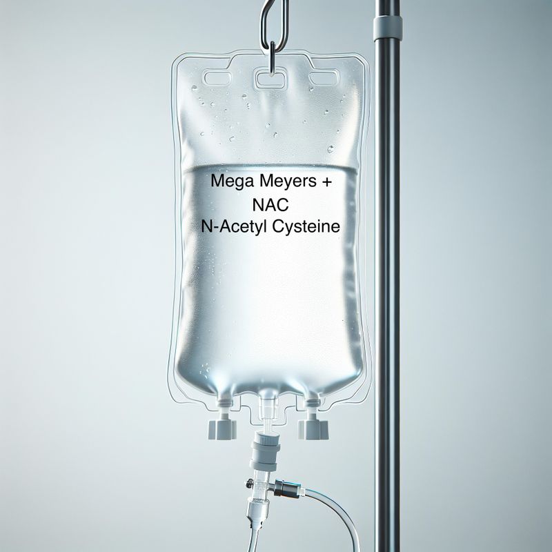 IV - Mega Meyers+ NAC+ Immune + Adrenal Boost