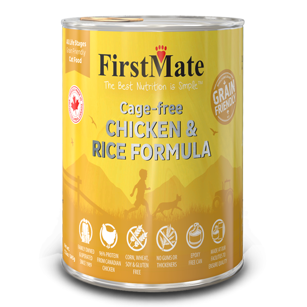 FirstMate Cage Free Chicken &amp; Rice [CAT] 12.2OZ