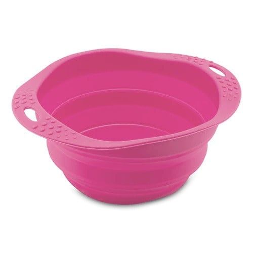 Silicone Travel Bowl Blue 0.38L