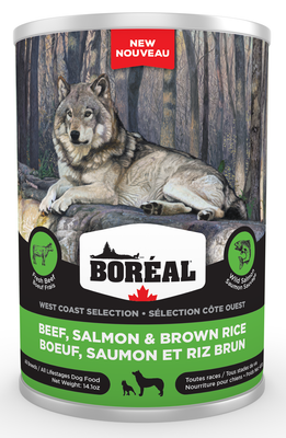 Boreal West Coast - Beef Salmon &amp; Brown Rice [DOG] 400G~