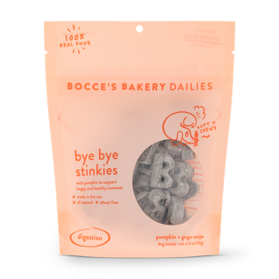 Bocce&#39;s Bakery Dailies Bye Bye Stinkies 6OZ~