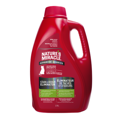 Nature&#39;s Miracle Advanced Stain &amp; Odour Remover [CAT] 3.78L