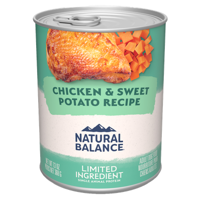 Natural Balance LID Sweet Potato &amp; Chicken [DOG] 13OZ