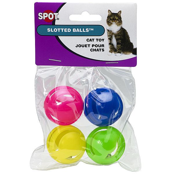 Slotted Balls 4PK