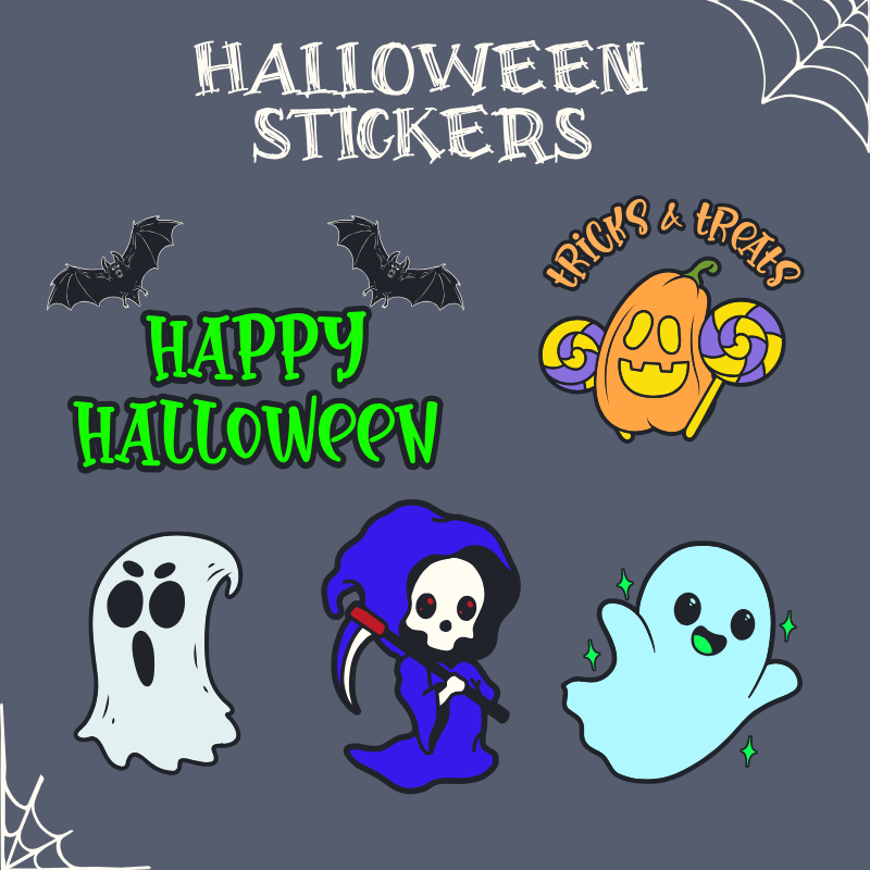 Happy Halloween Sticker Pack