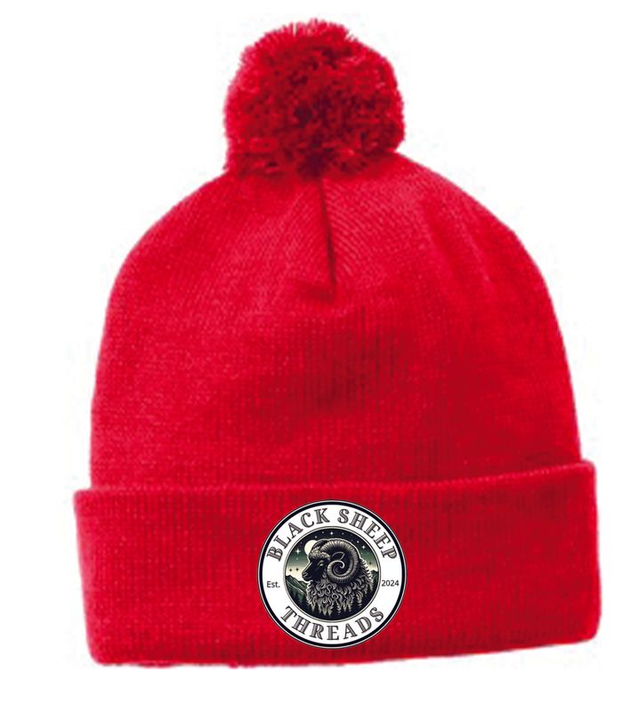 Black Sheep Threads Pom Beenie
