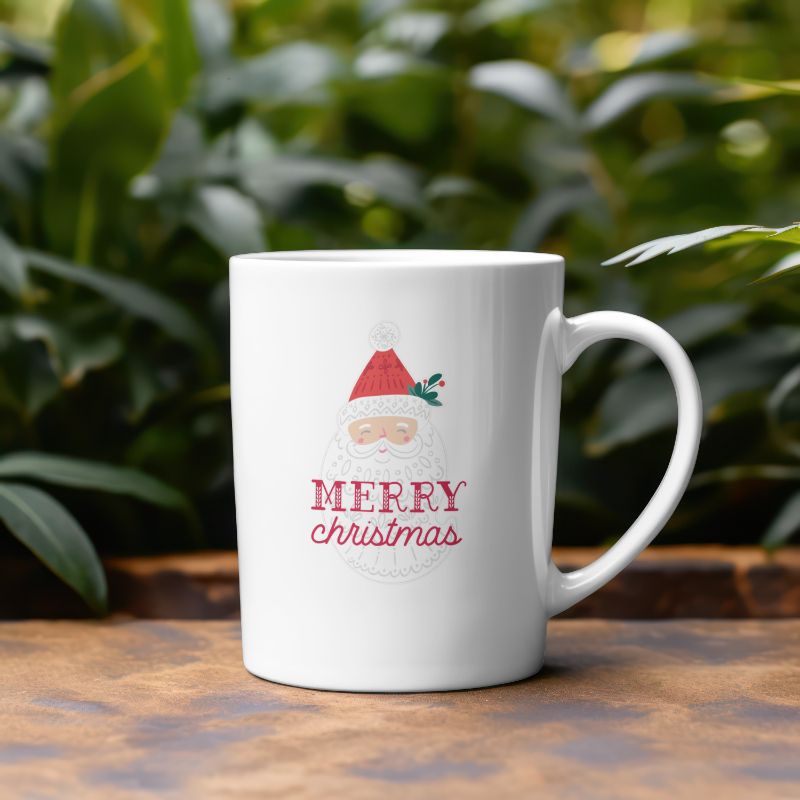 Santa &quot;Merry Christmas&quot; Mug (15 oz)