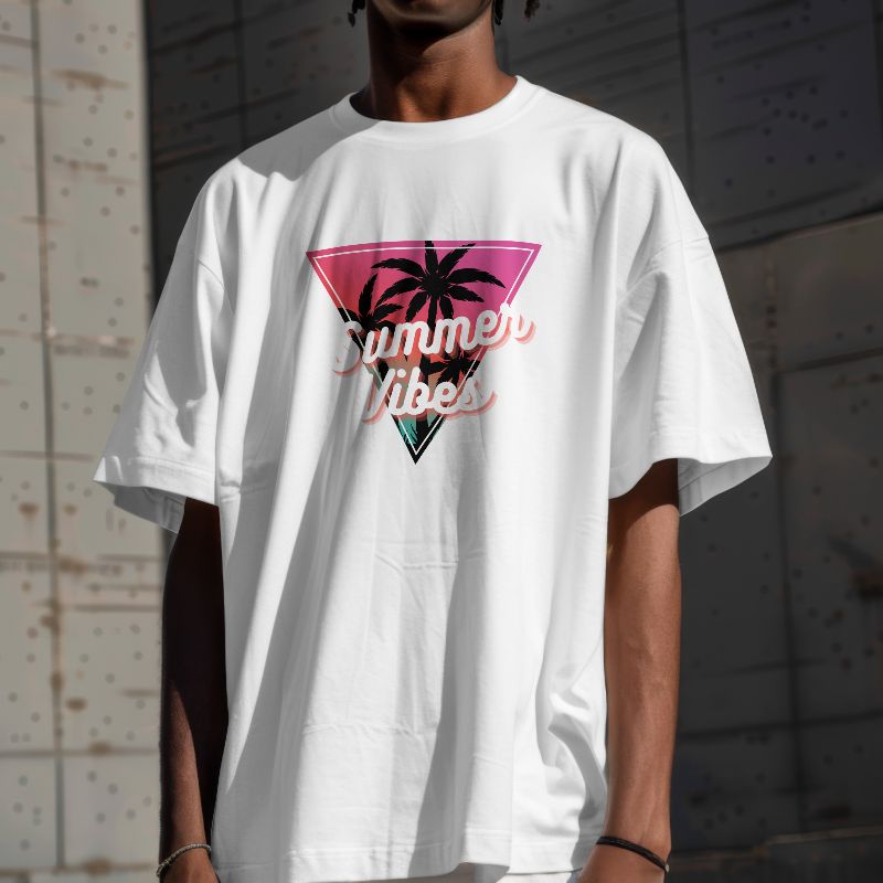 Summer Vibes T Shirt (100% Organic Cotton)