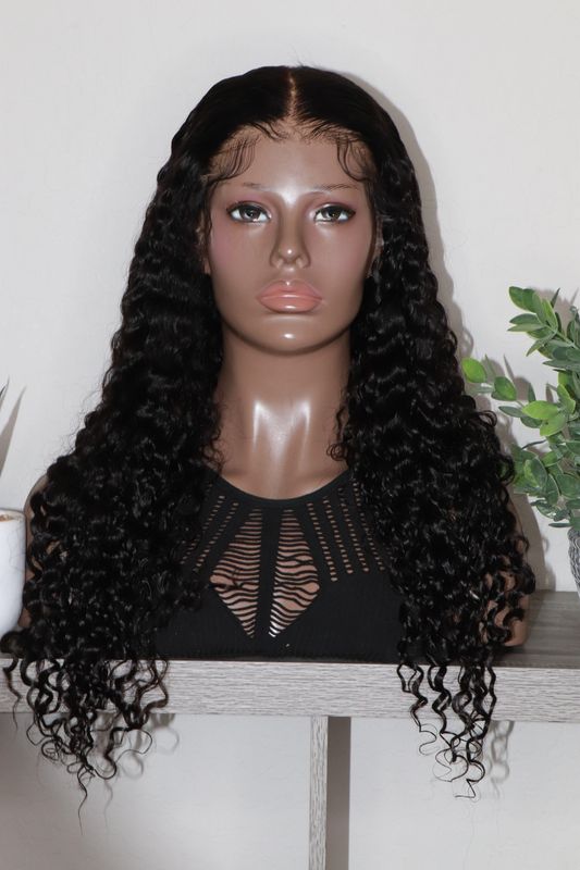 *DEFECTED* RPG HAIR 24&quot; WATER CURLY 9X6&quot; HD LACE