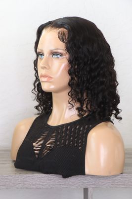 WOW AFRICAN 12&quot; Messy Wavy Bob 9x6&quot; HD Pre-Everything Lace Wig