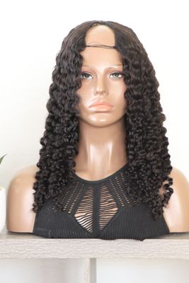 ISEE PRINCESS COLLECTION 20&quot; Kinky Curly V-Part Wig With Or Without Leave Out