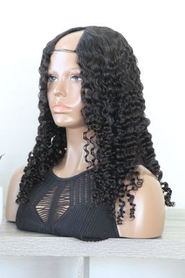 ISEE PRINCESS COLLECTION 20&quot; Kinky Curly V-Part Wig With Or Without Leave Out