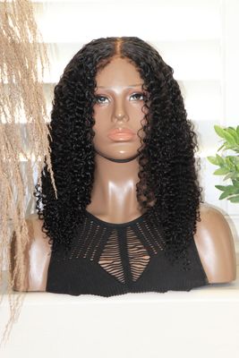 JULIA HAIR 20&quot; Kinky Curly 7x5 Bye Bye Knots Kinky Edges