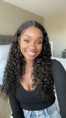 HERMOSA 28&quot; Brazilian Curly 360 with Invisi-Straps Pre-Everything