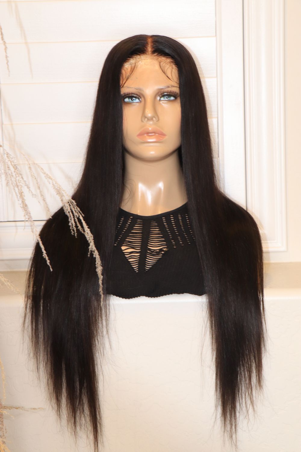 Amanda Hair 24" Silky Straight 5x5" Bye Bye Knots Lace Closure Wig (Defective)