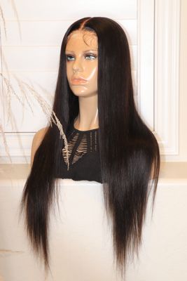 Amanda Hair 24" Silky Straight 5x5" Bye Bye Knots Lace Closure Wig (Defective)