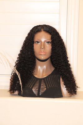 Nadula 24" Brazilian Kinky Curly 4x4" HD Ready To Wear Pre-Everything Air Wig  Lace Wig 180% Density