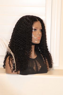 Nadula 24" Brazilian Kinky Curly 4x4" HD Ready To Wear Pre-Everything Air Wig  Lace Wig 180% Density