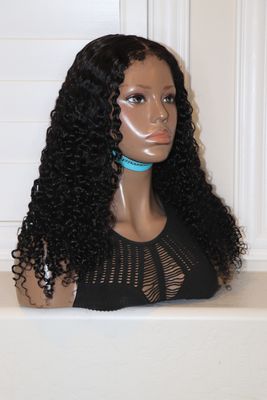 Ashimary 20" HD Kinky Curly + Kinky Edge 250% Density 360 Invisi-Strap Lace Wig
