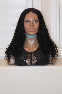Ashimary 20" HD Kinky Curly + Kinky Edge 250% Density 360 Invisi-Strap Lace Wig