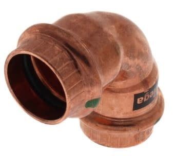 Gomiti a 90 gradi VIEGA PROPRESS, rame, pressa x pressa Gomiti a 90 gradi VIEGA PROPRESS, rame, pressa x pressa