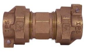 1 IN BRASS PACK JOINT COUPLING (IPS)