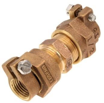 1/2 IN BRASS PACK JOINT COUPLING (CTS)