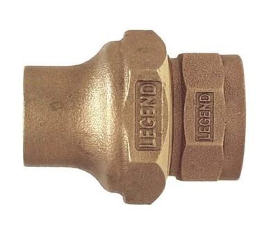 1 1/4 IN T-4105NL BRASS FLARE FEMALE COUPLING (FEMALE X FLARE)