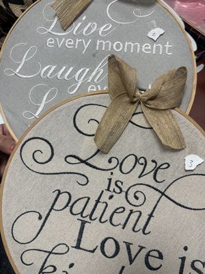 EMBROIDERED HOOP