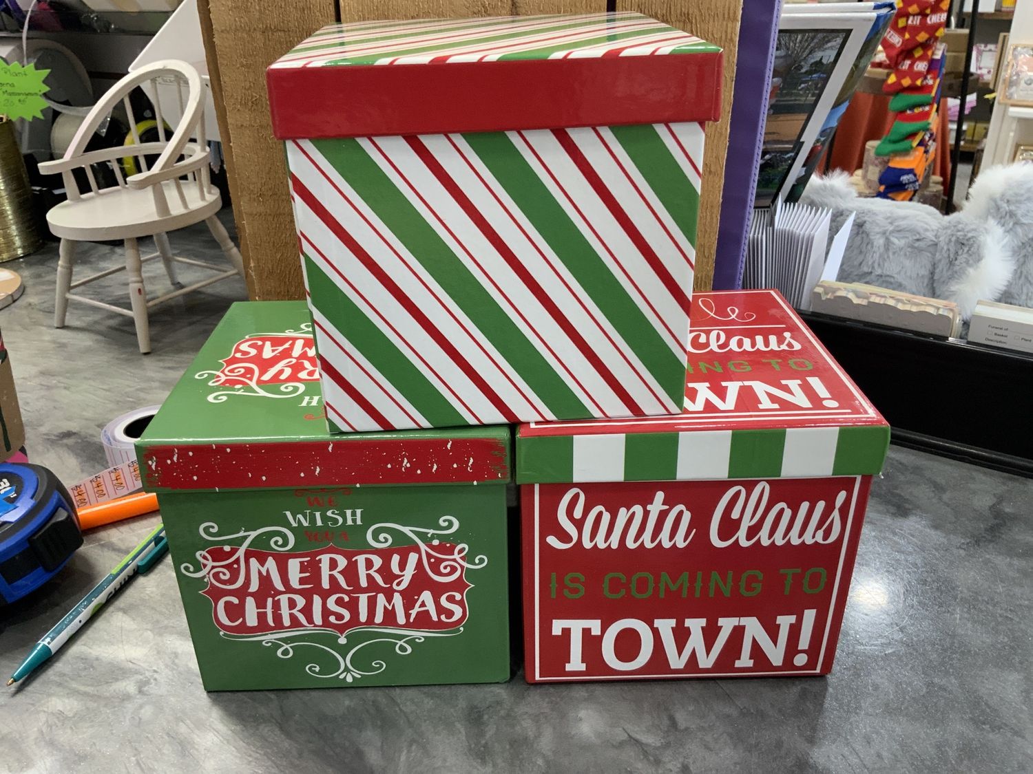 6X6 CHRISTMAS GIFT BOX