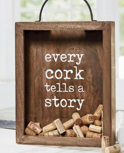 WINE CORK HOLDER
