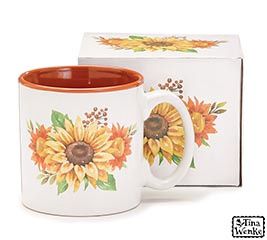 SUNFLOWER GATHER MUG