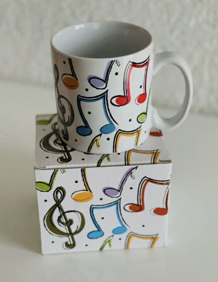 MUSIC NOTE MUG