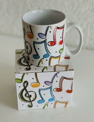 MUSIC NOTE MUG