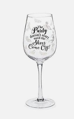 PARTY DOESN&#39;T START... WINE GLASS