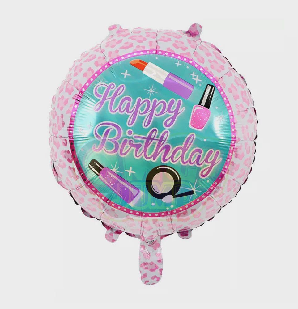 18” HBD MAKEUP GLAM MYLAR