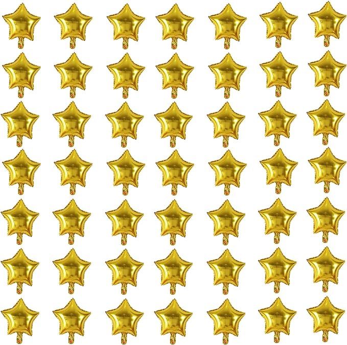 GOLD MYLAR SHAPES